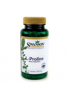 L-Proline 500 мг 100 капс (Swanson)