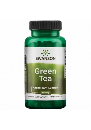 Green Tea 500 мг 100 капс (Swanson)