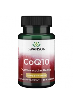 Coenzyme Q10 30 мг 60 капс (Swanson)