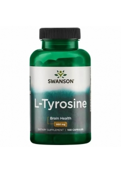 L-Tyrosine 500 мг 100 капс (Swanson)