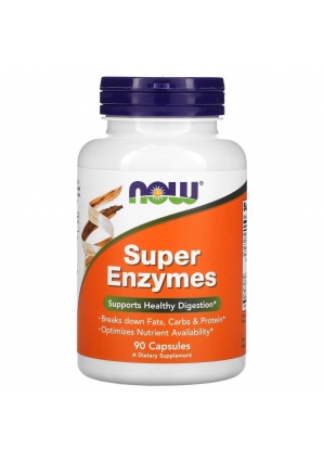 Super Enzymes 90 капс (NOW)