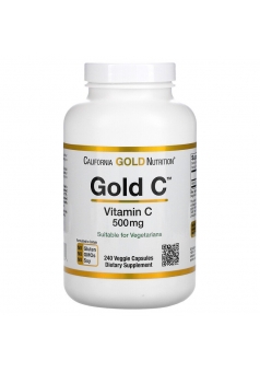 Gold C Vitamin C 500 мг 240 капс (California Gold Nutrition)