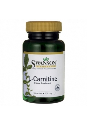 L-Carnitine 500 мг 30 табл (Swanson)