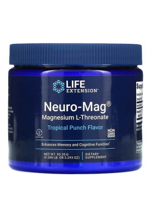 Neuro-Mag Magnesium L-Threonate 93,95 гр (Life Extension)