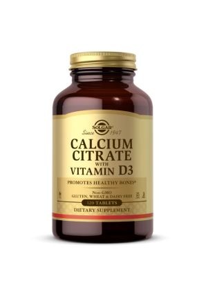 Calcium Citrate with Vitamin D3 120 табл (Solgar)
