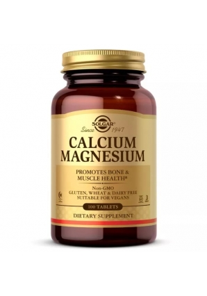 Calcium Magnesium 100 табл (Solgar)