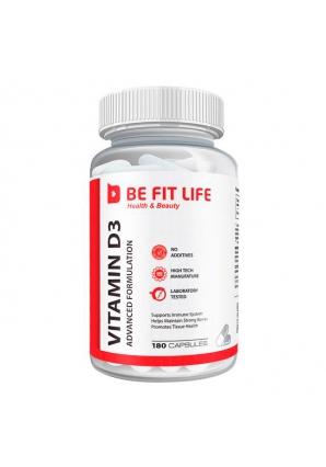 Vitamin D3 2500 МЕ 180 капс (BE FIT LIFE)