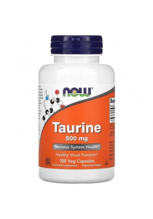 Taurine 500 мг 100 капс (NOW)