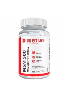 MSM 500 мг 180 капс (BE FIT LIFE)