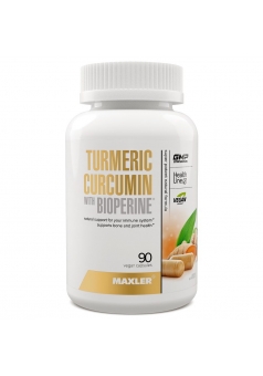 Turmeric Curcumin with Bioperine 90 вег. капс (Maxler)