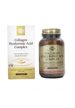 Collagen Hyaluronic Acid Complex 120 мг 30 табл (Solgar)