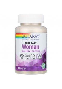 Once Daily Woman Multivitamin 90 капс (Solaray)