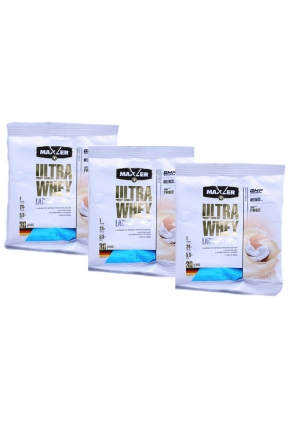 Ultra Whey Lactose Free 30 гр 3 шт (Maxler)