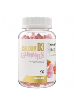 Calcium D3 Gummies 90 жев.табл (Maxler)
