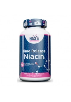Niacin Time Release 250 мг 100 таб (Haya Labs)