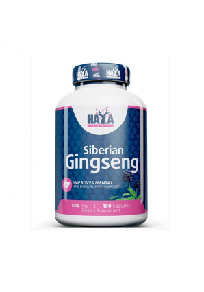 Siberian Ginseng 500 мг 100 капс (Haya Labs)