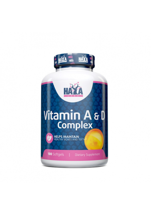 Vitamin A & D Complex 100 капс (Haya Labs)