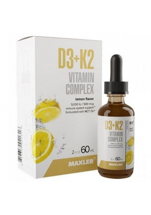 D3+K2 Vitamin Complex 60 мл (Maxler)