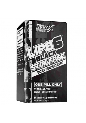 Lipo-6 Black Stim-Free Ultra Concentrate 60 капс (Nutrex)
