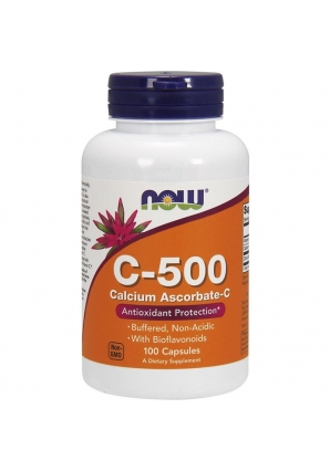 C-500 Calcium Ascorbate 100 капс (NOW)