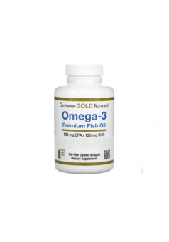 Omega-3 Premium Fish Oil 100 капс (California Gold Nutrition)