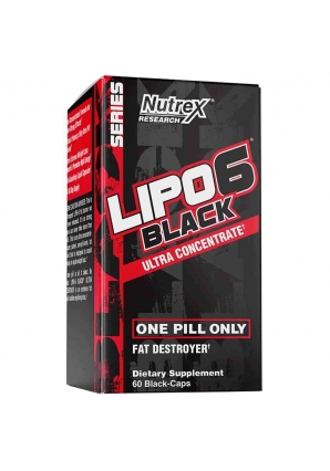 Lipo 6 Black Ultra Concentrate 60 капс. USA (Nutrex)