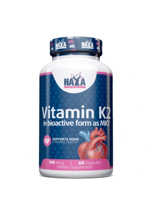 Vitamin K2-Mk7 100 мкг 60 капс (Haya Labs)
