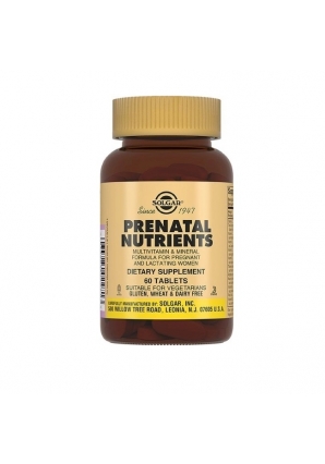 Prenatal Nutrients 60 табл (Solgar)