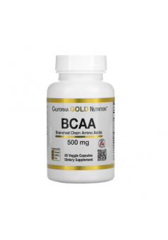 BCAA 500 мг 60 капс (California Gold Nutrition)