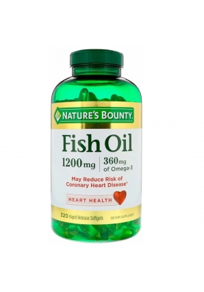 Fish Oil 1200 мг 320 капс (Nature's Bounty)