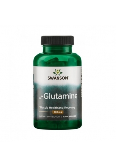L-Glutamine 500 мг 100 капс (Swanson)