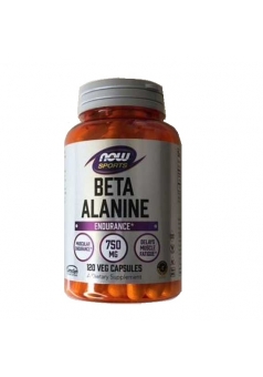 Beta-Alanine 750 мг 120 капс (NOW)