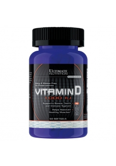 Vitamin D3 60 капс 1000 ME (Ultimate Nutrition)