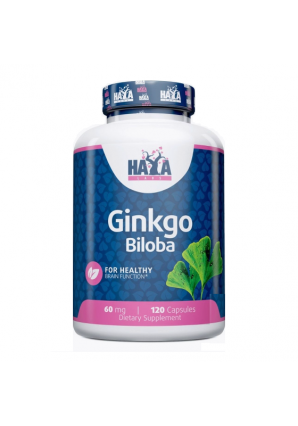 Ginkgo Biloba 60 мг 120 капс (Haya Labs)