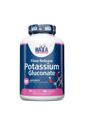 Potassium Gluconate 99 мг 100 табл (Haya Labs)