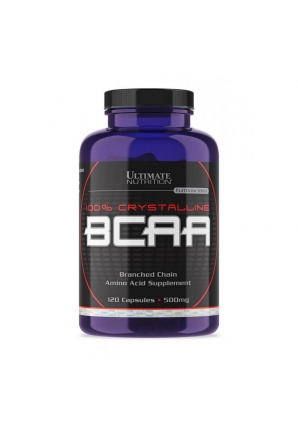 BCAA 500 мг 120 капс. (Ultimate Nutrition)