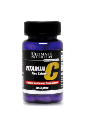 Vitamin C Plus Calcium 60 табл (Ultimate Nutrition)