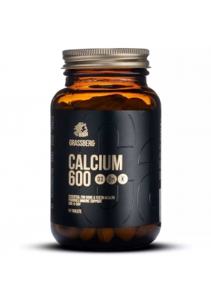 Calcium 600 + D3 + Zn + K 90 табл (Grassberg)