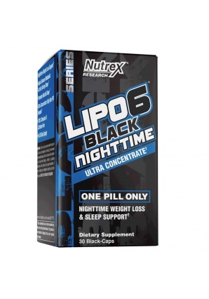 Lipo-6 Black Nighttime Ultra Concentrate 30 капс (Nutrex)