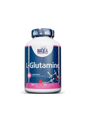 L-Glutamine 500 мг 100 капс (Haya Labs)