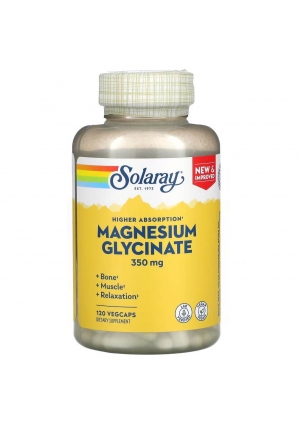 Magnesium Glycinate 350 мг 120 капс (Solaray)
