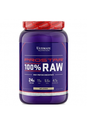 Prostar 100% RAW 2.21 lb unflavored без вкусовых добавок, 1 кг (Ultimate Nutrition)