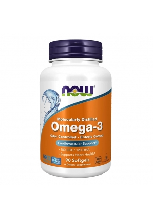 Omega-3 180 EPA/120DHA 90 гел капс (NOW)
