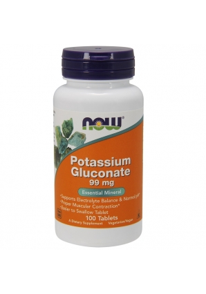 Potassium Gluconate 99 мг 100 табл (NOW)