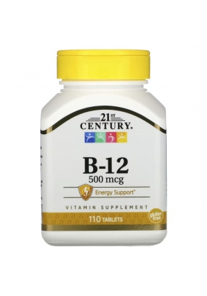 Vitamin B-12 500 мкг 110 табл (21st Century)