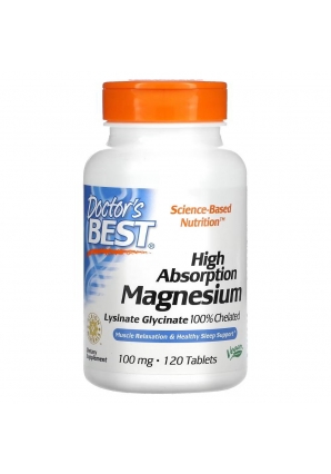 High Absorption Magnesium 100 мг 120 табл (Doctor's Best)