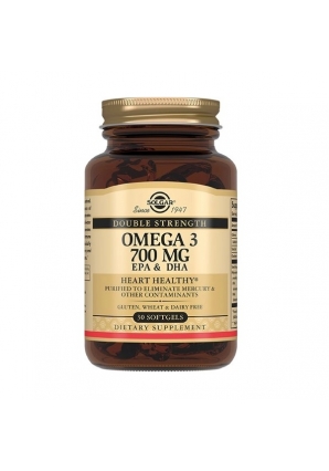Double Strength Omega-3 700 мг 30 капс (Solgar)
