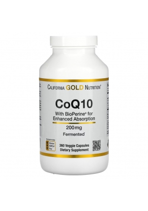 CoQ10 with BioPerine 200 мг 360 капс (California Gold Nutrition)
