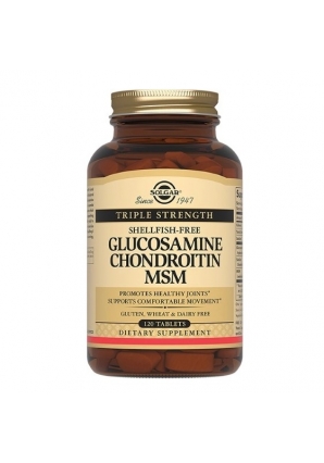 Glucosamine Chondroitin MSM 2090 мг 120 табл (Solgar)