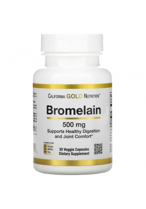 Bromelain 500 мг 30 капс (California Gold Nutrition)